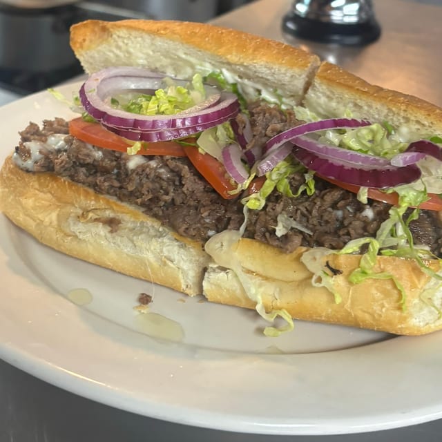 California Cheesesteak Sub.