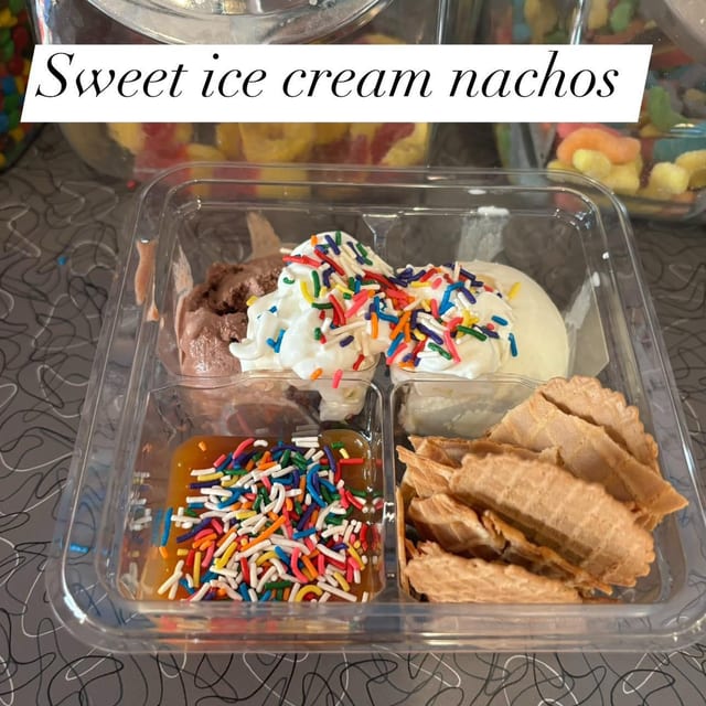 Sweet Ice Cream Nachos.
