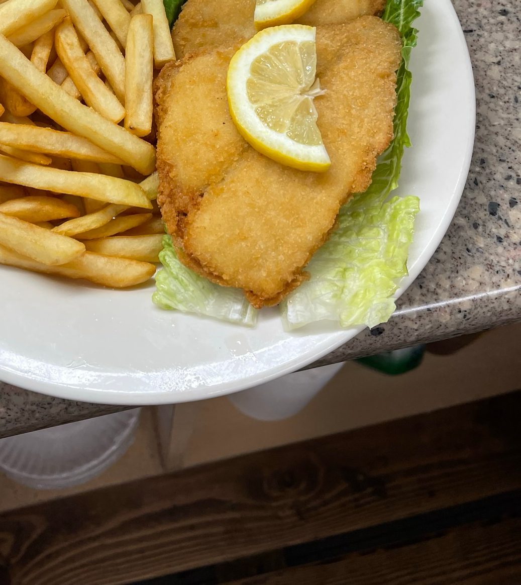 Fried Flounder Sub.
