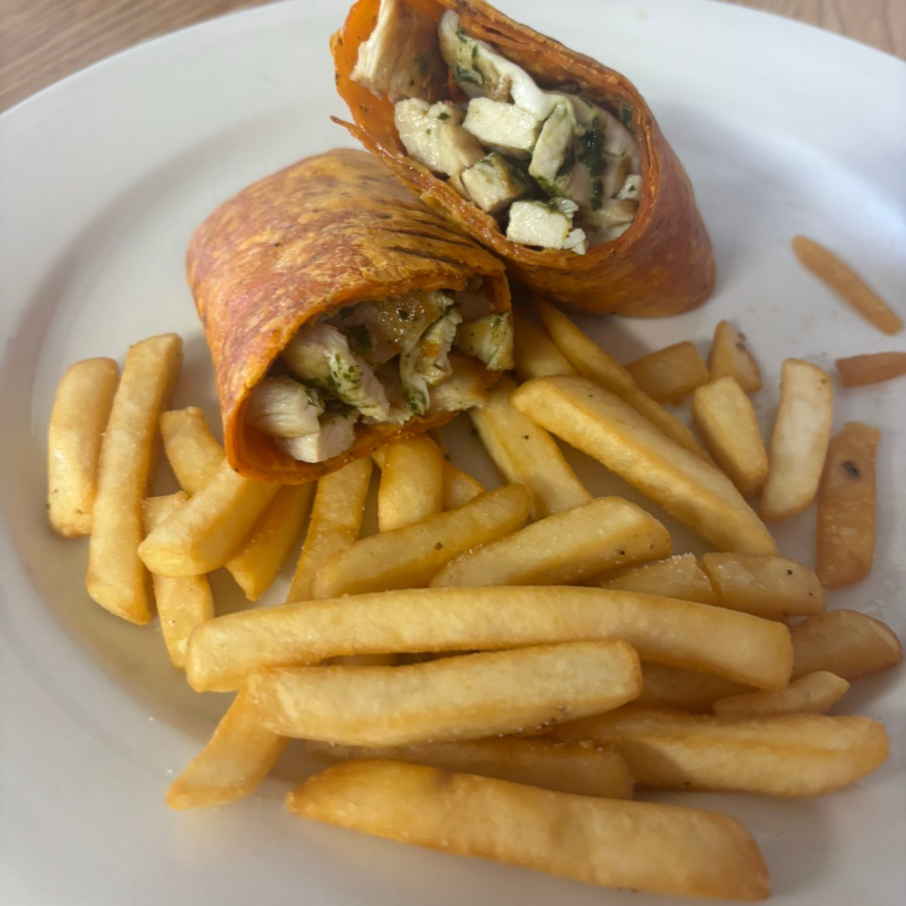 5. Grilled Caprese Wrap.