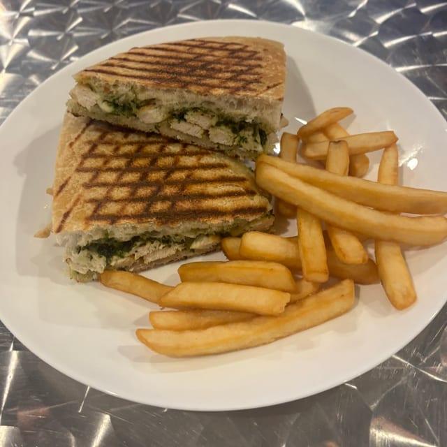 4. Grilled Chicken Caprese Panini.