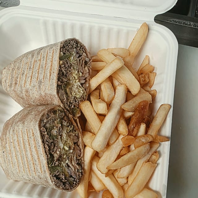 Cheesesteak Wrap.