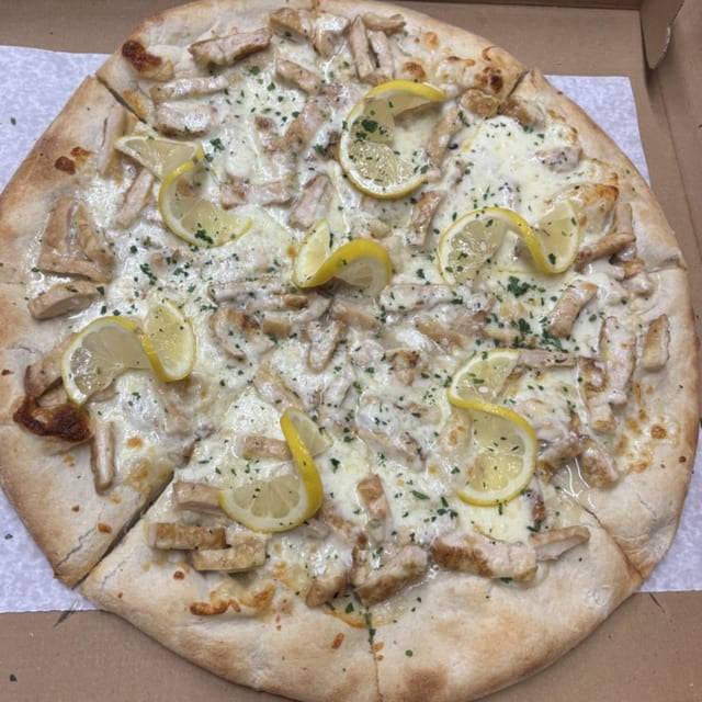 Chicken Francese Pizza.