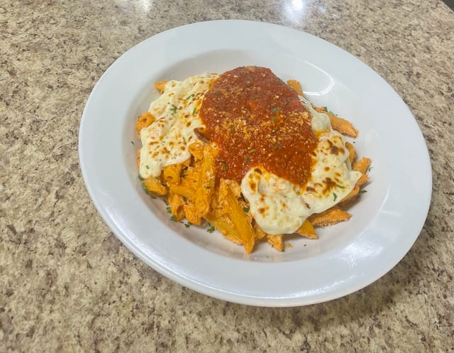Baked Ziti Entree.