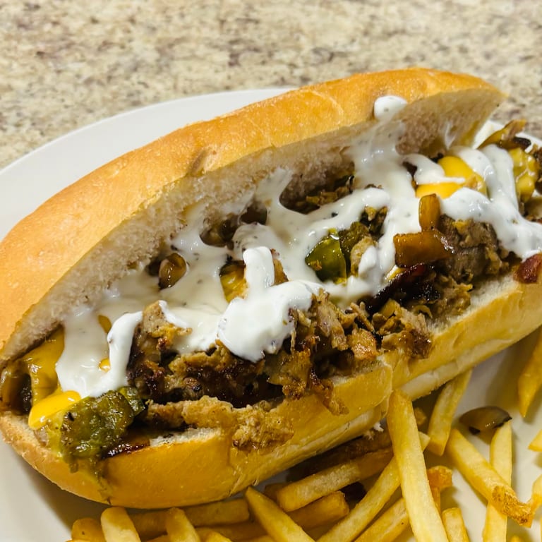 Indulge in Our Cheesesteak