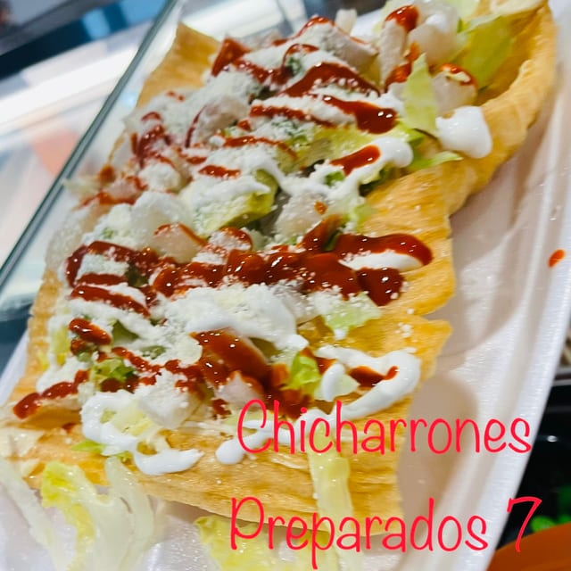 Chicharrones Preparados.