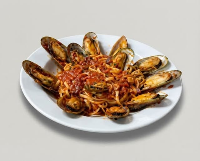 Mussels Marinara.